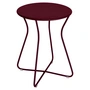Fermob - Cocotte Stool, H 45,5 cm, black cherry