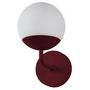 Fermob - Mooon! Wall lamp LED, Ø 15 cm, black cherry