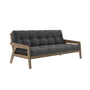 Karup Design - Grab Sofa, pine carob brown / anthracite (511)