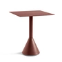 HAY - Palissade Cone Bistro table 65 x 65 cm, H 74 cm, iron red