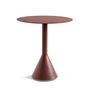HAY - Palissade Cone Bistro table Ø 70 x H 74 cm, iron red