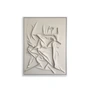 Studio Mykoda - SAHAVA Porca Miseria 1, 80 x 100 cm, beige light / frame white