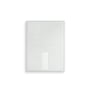 Studio Mykoda - SAHAVA Shadow 3, 60 x 80 cm, white / frame white