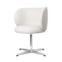 ferm Living - Rico Dining Chair swivel, off-white (bouclé)