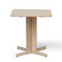 Form & Refine - Quatrefoil Table, 68 × 68 cm, white oak