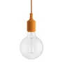 Muuto - Socket E27 LED pendant light, bright orange
