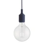 Muuto - Socket E27 LED pendant light, midnight blue
