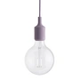 Muuto - Socket E27 LED pendant light, dusty lilac