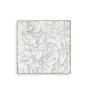 Studio Mykoda - SAHAVA Dune 2, 100 x 100 cm, white / frame pine nature