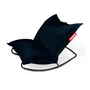 Fatboy - Rock 'n' Roll Lounge Chair, black + Original Outdoor Beanbag, dark ocean