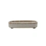Meraki - Datura Soap dish 12 x 8 cm, shellish grey