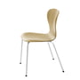 Thonet - S 220 chair, oak / frame white RAL 9010