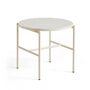 HAY - Rebar Side table Ø 45 x H 40.5 cm, marble beige / alabaster