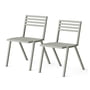 NINE - 19 Outdoors Stacking Chair, gray