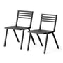 NINE - 19 Outdoors Stacking Chair, black