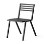 NINE - 19 Outdoors Stacking Chair, black