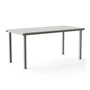 NINE - 19 Outdoors Dining Table, rectangular, 167 x 80 cm, gray