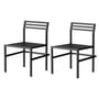 NINE - 19 Outdoors Dining Chair, black