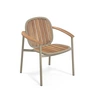 Emu - Twins Garden armchair, teak / taupe