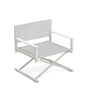 Emu - Garden shelf lounge chair, white / white-gray