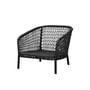 Cane-line - Ocean lounge chair outdoor, dark gray