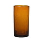 ferm Living - Oli Water glass, H 12 cm, recycled amber