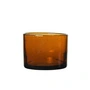Ferm Living - Oli Water glass, H 6 cm, recycled amber