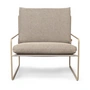 Ferm Living - Desert Dolce outdoor armchair, cashmere / dark sand