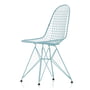 Vitra - Wire Chair DKR (H 43 cm), sky blue / without cover, plastic glides (basic dark)