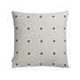 Røros Tweed - Pastille Cushion, 50 x 50 cm, black & white