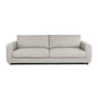 Nuuck - Bente 3-seater sofa, 230 x 100 cm, beige (Melina Simply 1244)
