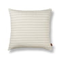 ferm Living - Grand cushion, 50 x 50 cm, off-white / chocolate