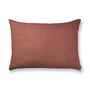 ferm Living - Heavy Linen Pillow, 60 x 80 cm, berry red