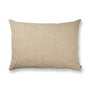 ferm Living - Heavy Linen Pillow, 60 x 80 cm, natural