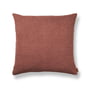 ferm Living - Heavy Linen Cushion, 50 x 50 cm, berry red