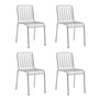 Hay - Palissade Chair, hot galvanized (set of 4)