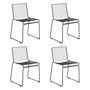 HAY - Hee Dining Chair, black (set of 4)