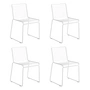 HAY - Hee Dining Chair, white (set of 4)