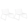 HAY - Hee Lounge Chair , white (set of 2)