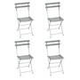 Fermob - Bistro Metal folding chair, lapilli gray (set of 4)
