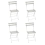 Fermob - Bistro Folding chair metal, clay gray (set of 4)