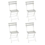 Fermob - Bistro Metal folding chair, clay gray (set of 4)