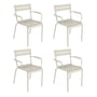 Fermob - Luxembourg Armchair, clay gray (set of 4)