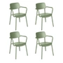 Fermob - Studie Armchair Outdoor, cactus (set of 4)