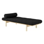 Karup Design - Next Daybed, 75 x 200 cm, pine natural / charcoal (511)