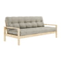 Karup Design - Knob Sofa bed 130 x 190 cm, natural pine / linen (914)