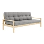 Karup Design - Knob Sofa bed 130 x 190 cm, pine natural / gray (746)