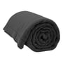 By Nord - Quilted bedspread Magnhild, 280 x 280 cm, coal