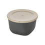 Koziol - Connect Storage jar with lid, 1 l, nature ash grey