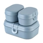 Koziol - Pascal Ready Mini lunch box set, nature flower blue